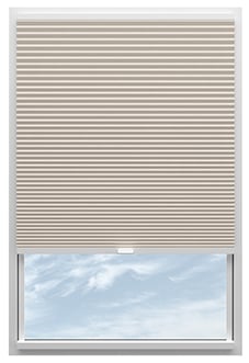 Obscura, Vanilla - Stick Fit Honeycomb Blind